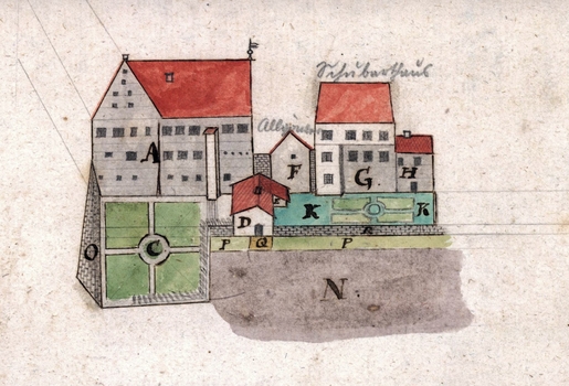 Stadtschloss um 1790